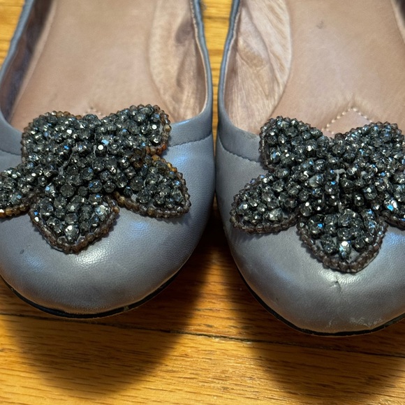 Vince Camuto Beaded Flower Ballet Flat - Picture 2 of 6